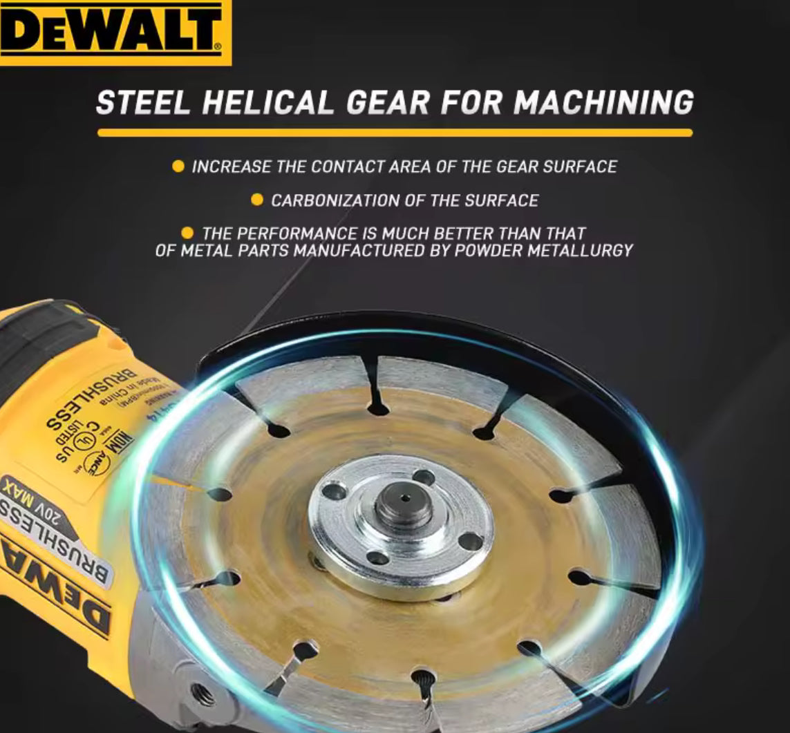 Dewalt DCG414 angle grinder 125mm