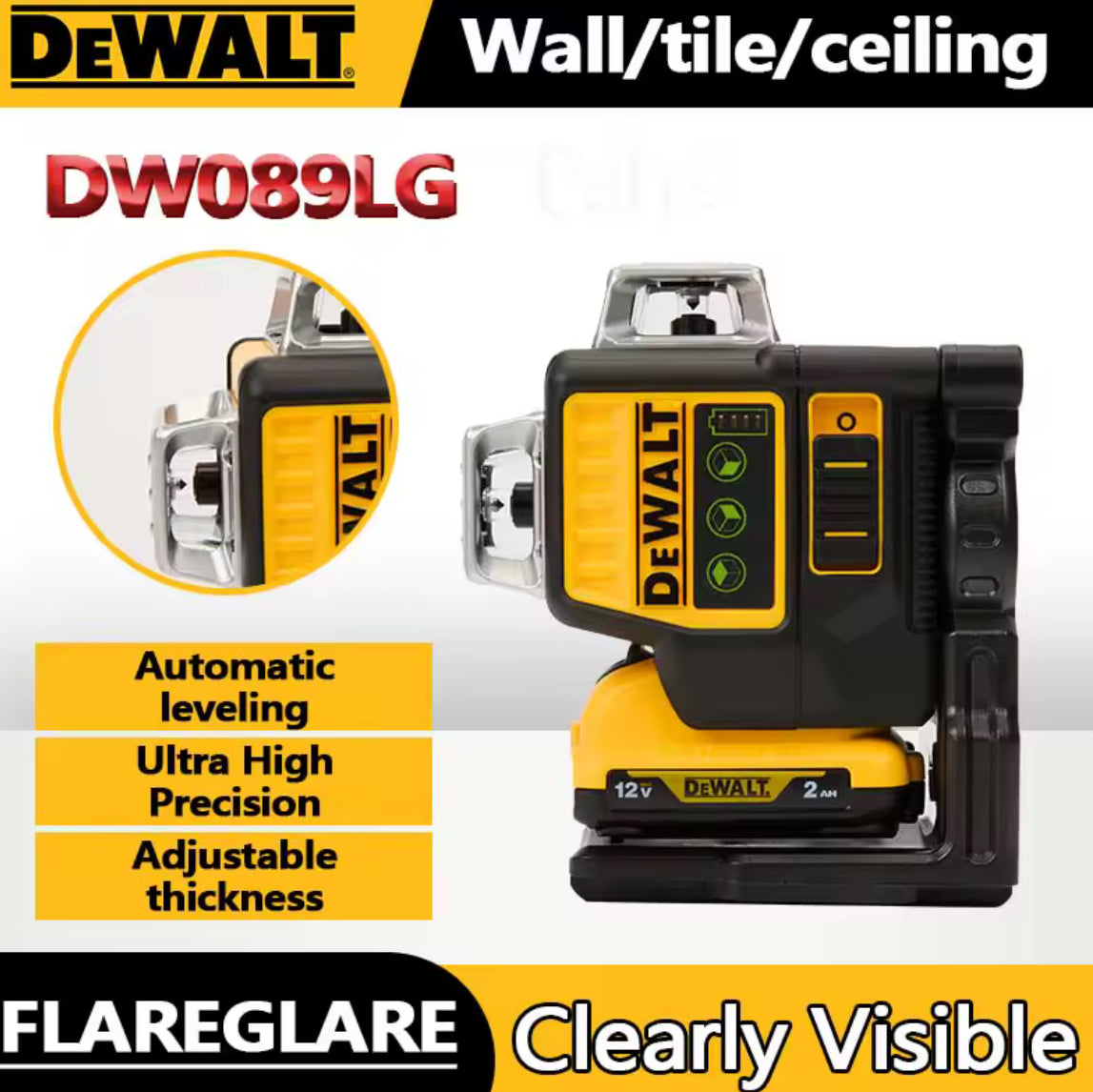 Dewalt DW089LG 360 Degree Laser