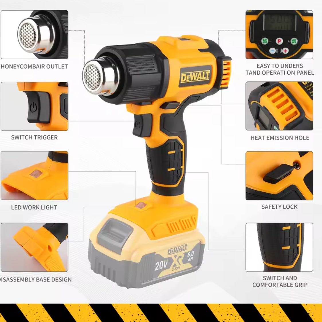 DEWALT DCE530 Heat Gun