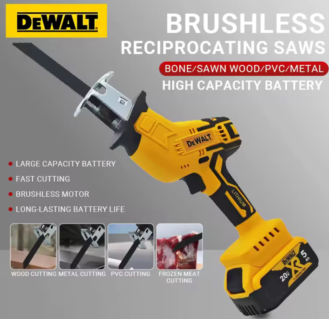 Dewalt 3999W Reciprocating Saw