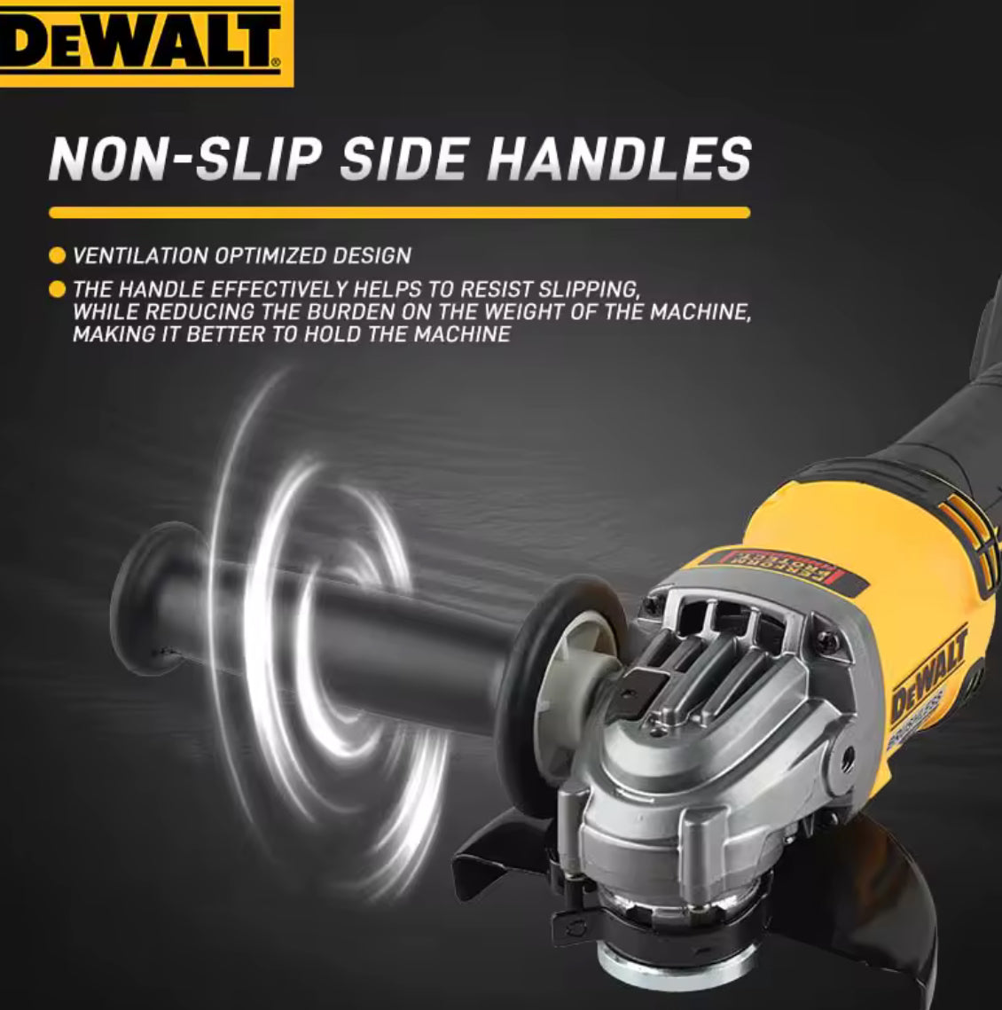 Dewalt DCG414 angle grinder 125mm