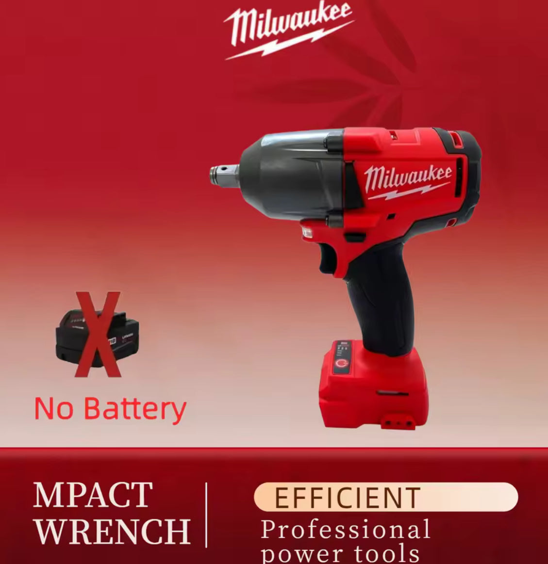 Milwaukee Electric Wrench Large Torque