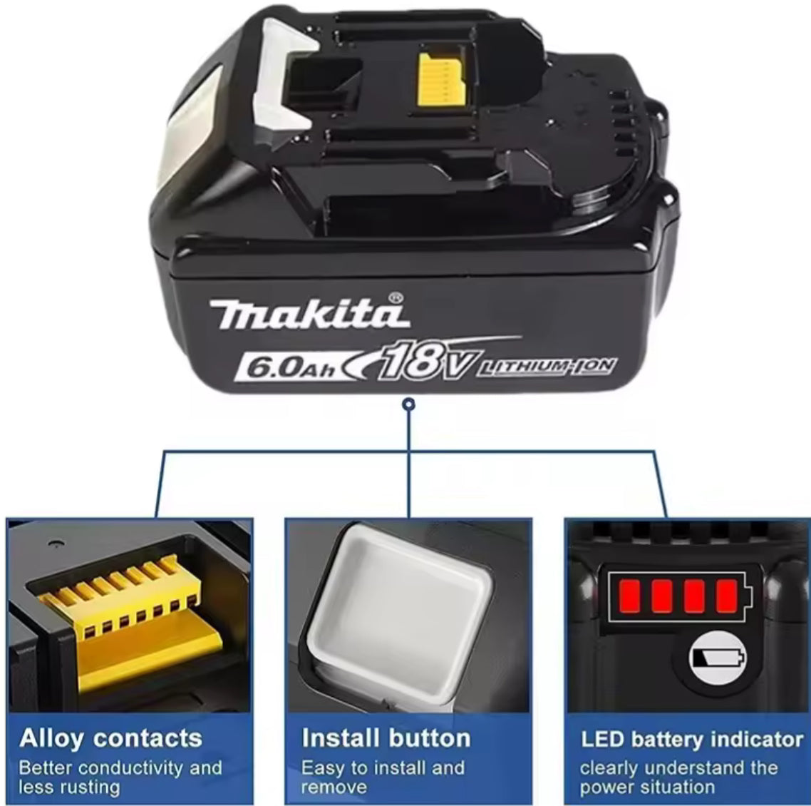Makita Rechargeable Battery