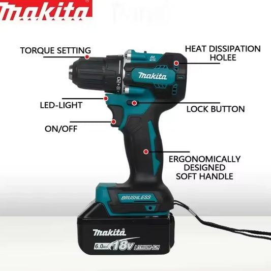 Makita Original DDF487 Cordless Drill