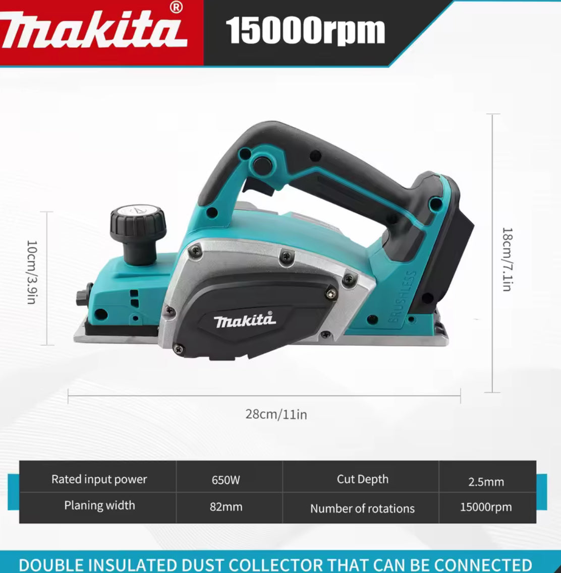 Makita 18V Electric Planer