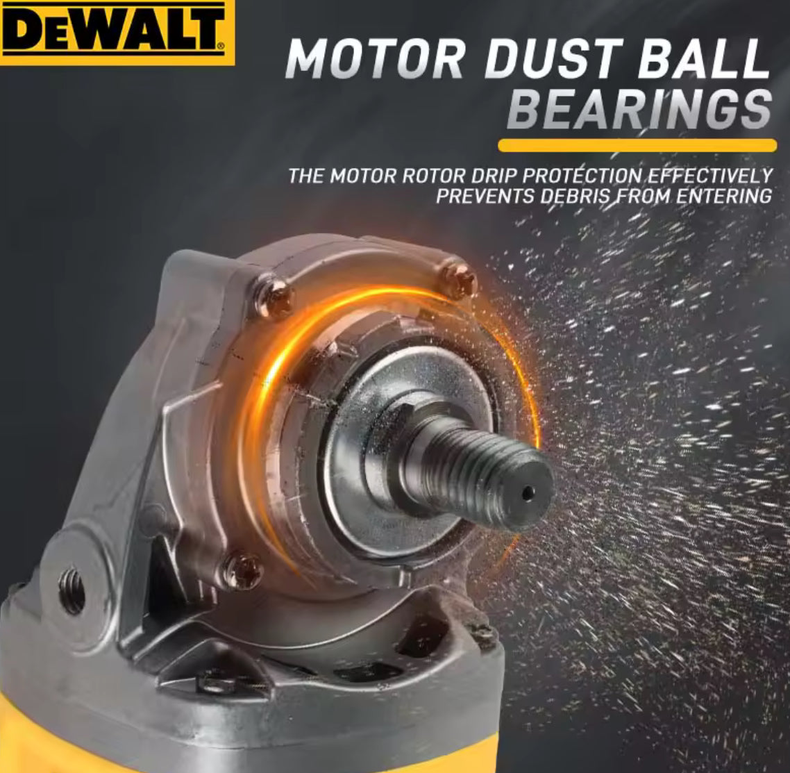 Dewalt DCG414 angle grinder 125mm