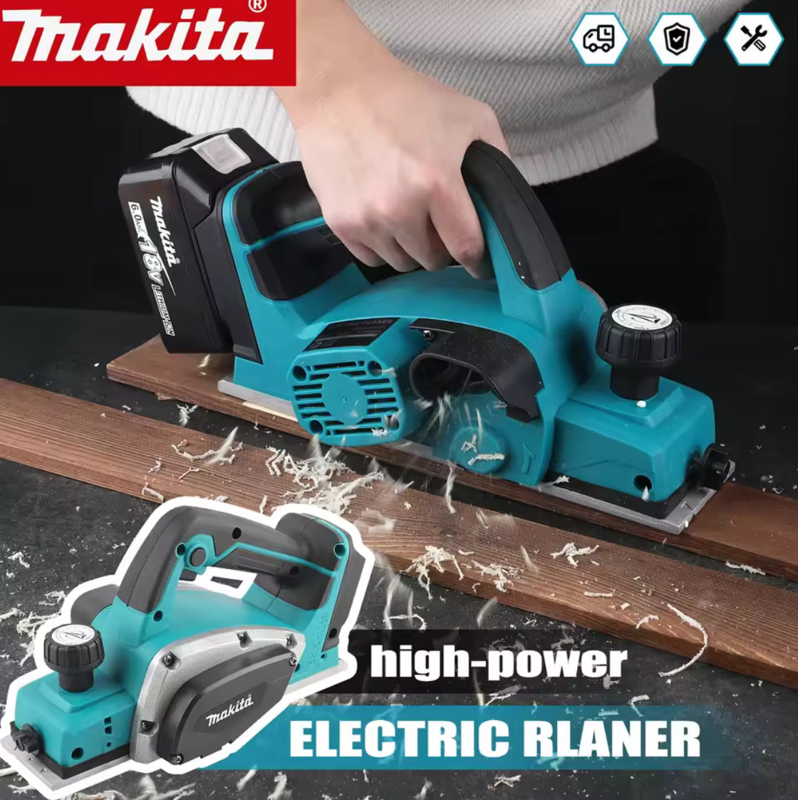 Makita 18V Electric Planer