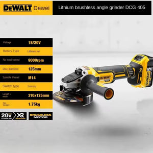 DEWALT DCG405 125mm angle grinder