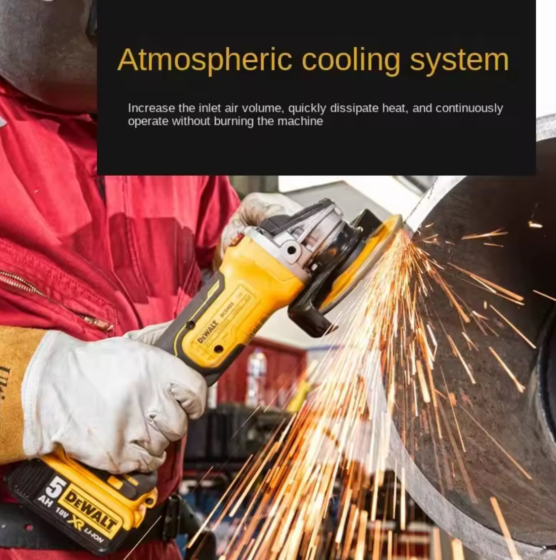 DEWALT DCG405 125mm angle grinder