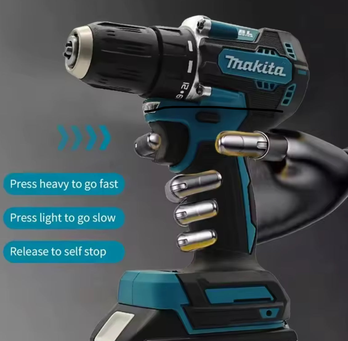 Makita Original DDF487 Cordless Drill