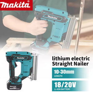 Makita Cordless Nail Gun:10-30mm Nails