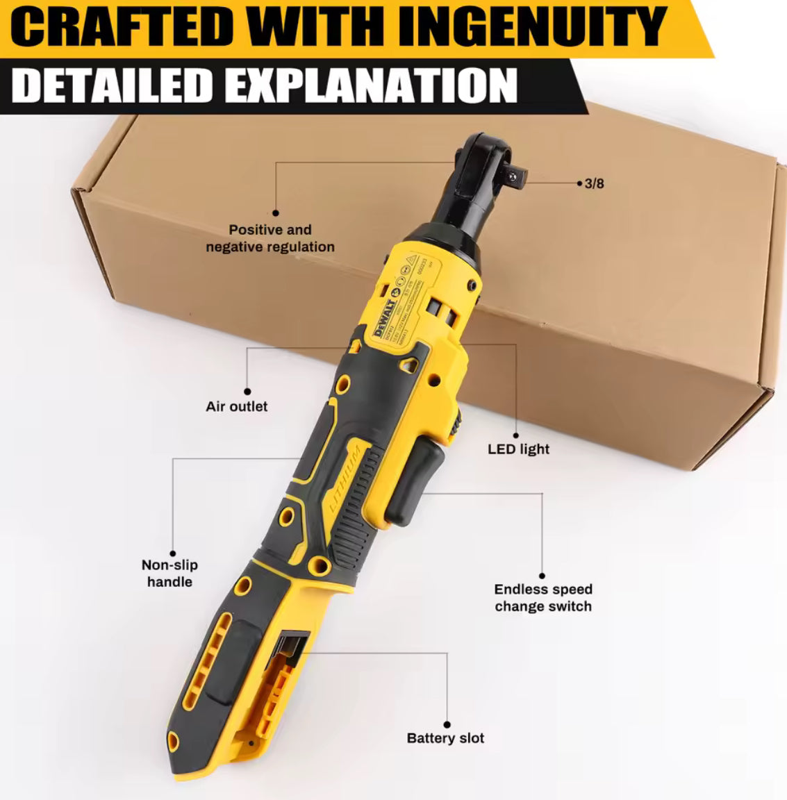 Dewalt right angle wrench