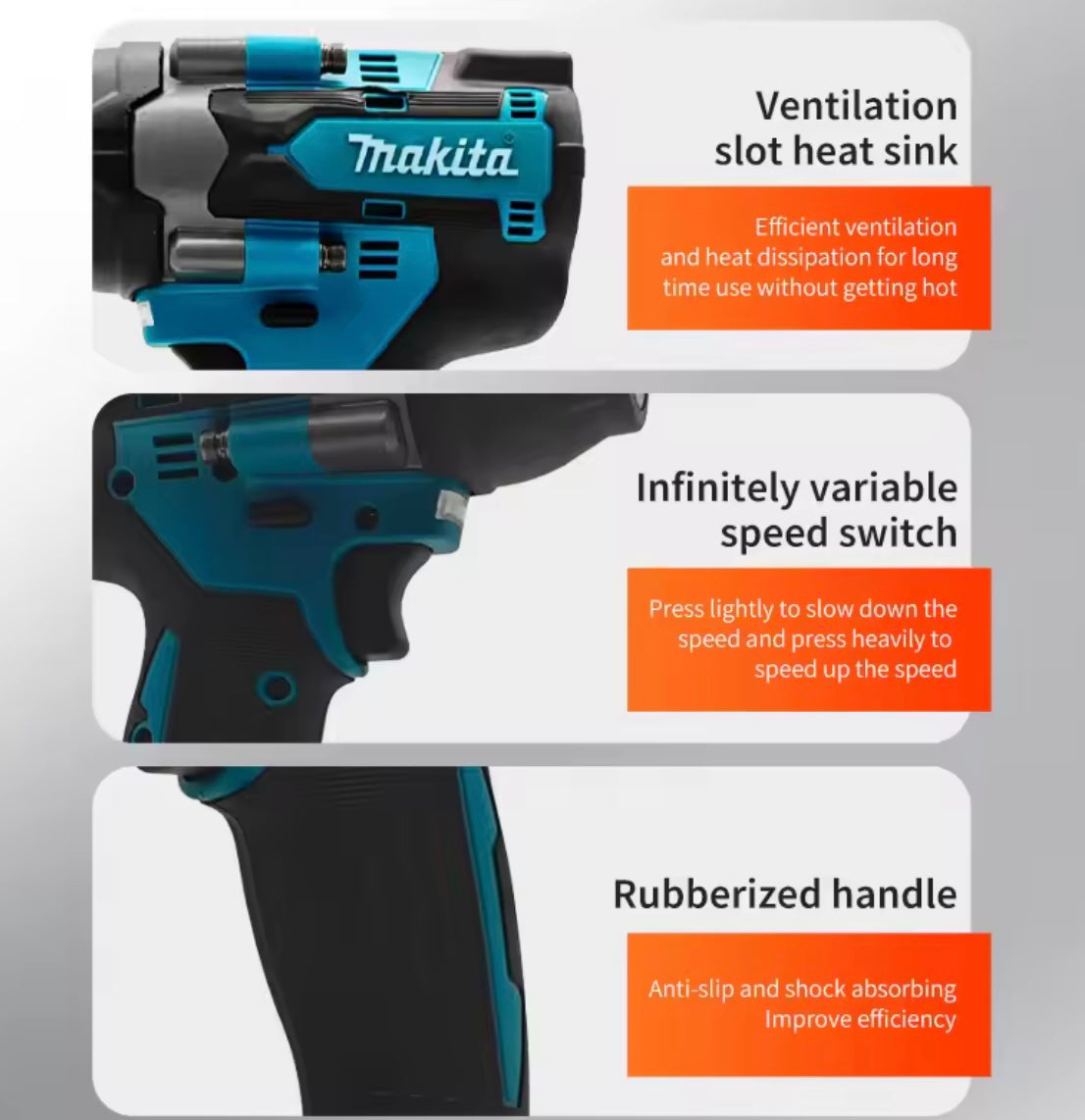 Makita DTW700 Torque Wrench